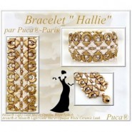 Freie Anleitung par Puca® Perlen - Armband Hallie